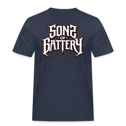 Spreadconnect Männer Workwear T-Shirt Sons of Battery 2 - Russell Workwear T-Shirt E-Bike-Community