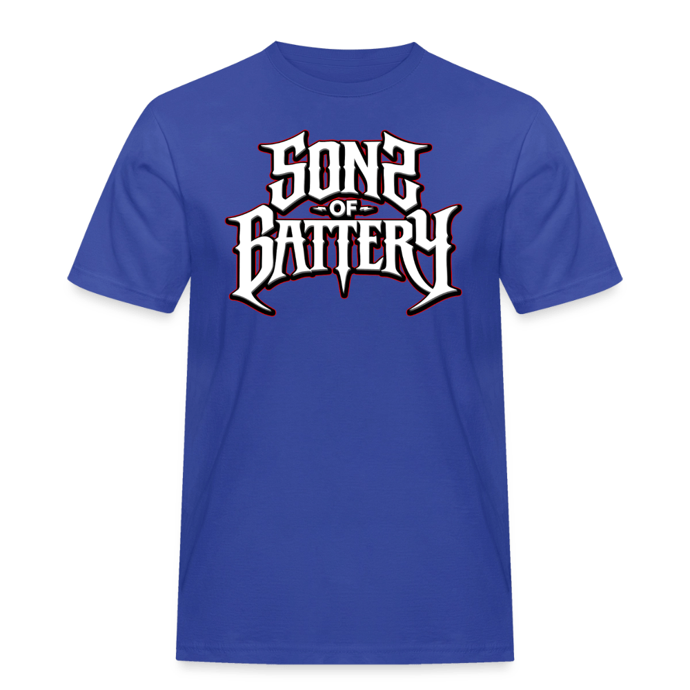 Spreadconnect Männer Workwear T-Shirt Sons of Battery 2 - Russell Workwear T-Shirt E-Bike-Community