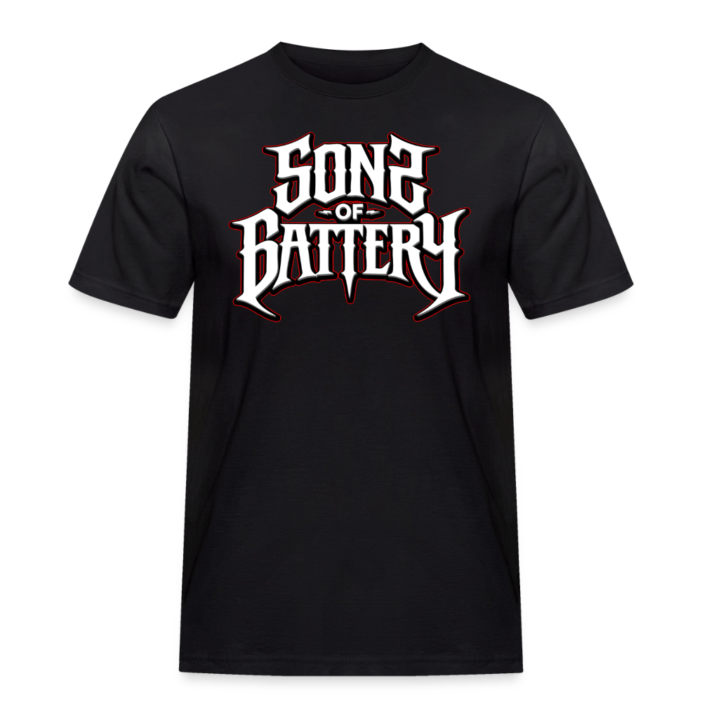 Spreadconnect Männer Workwear T-Shirt Sons of Battery 2 - Russell Workwear T-Shirt E-Bike-Community