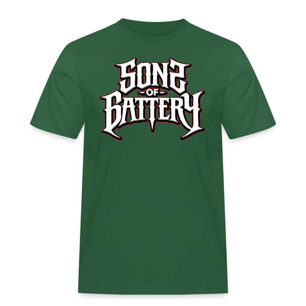 Spreadconnect Männer Workwear T-Shirt Sons of Battery 2 - Russell Workwear T-Shirt E-Bike-Community