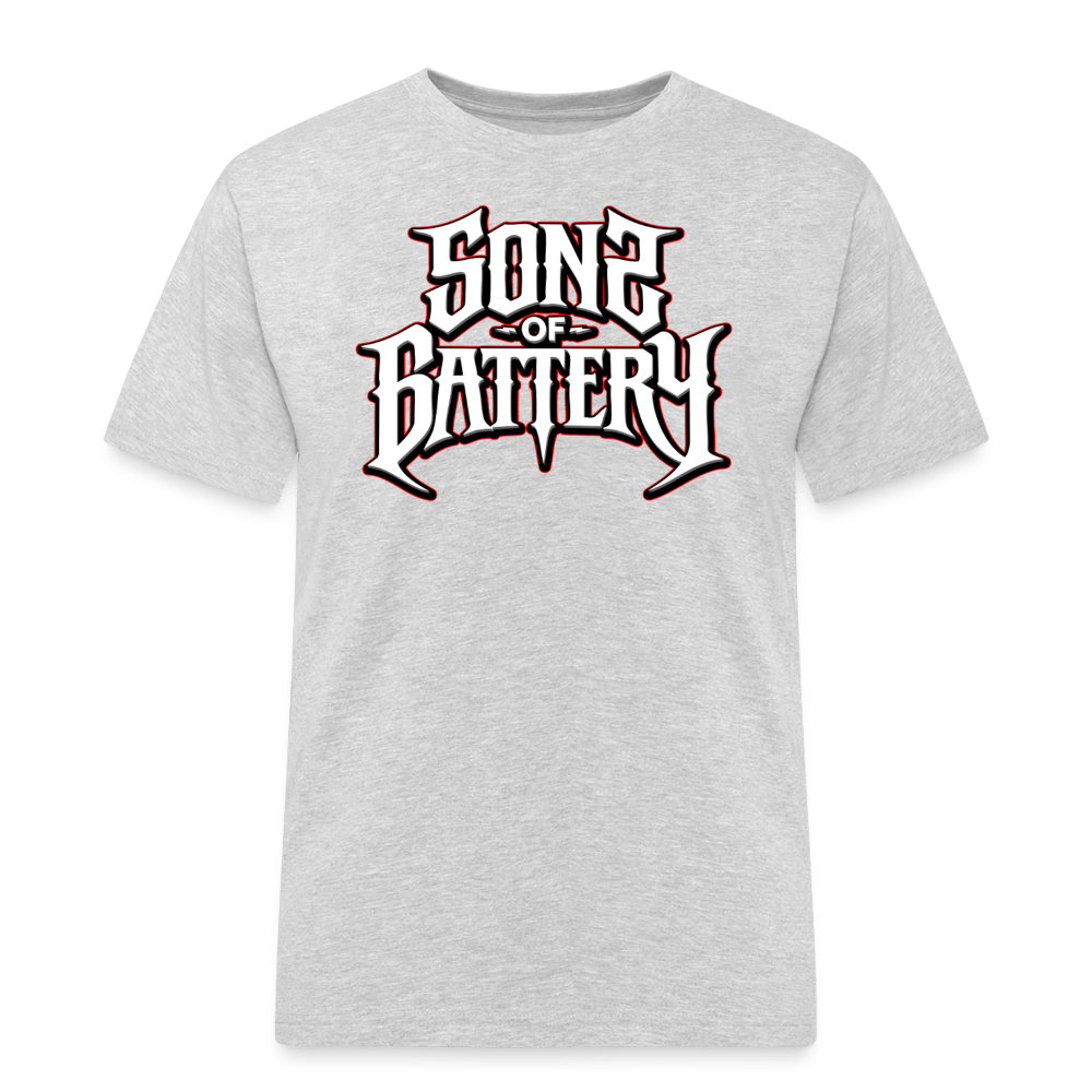 Spreadconnect Männer Workwear T-Shirt Sons of Battery 2 - Russell Workwear T-Shirt E-Bike-Community