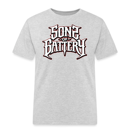 Spreadconnect Männer Workwear T-Shirt Sons of Battery 2 - Russell Workwear T-Shirt E-Bike-Community