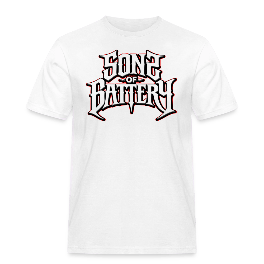 Spreadconnect Männer Workwear T-Shirt Sons of Battery 2 - Russell Workwear T-Shirt E-Bike-Community
