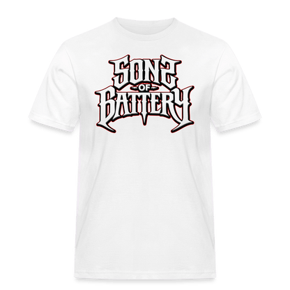 Spreadconnect Männer Workwear T-Shirt Sons of Battery 2 - Russell Workwear T-Shirt E-Bike-Community