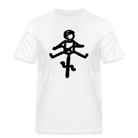 Spreadconnect Männer Workwear T-Shirt Weiß / S HELMut -  Workwear T-Shirt E-Bike-Community