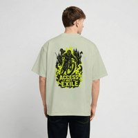 Spreadconnect Oversized Heavyweight Unisex T-Shirt ACCESS NOT EXILE - Oversized Heavyweight Unisex T-Shirt E-Bike-Community