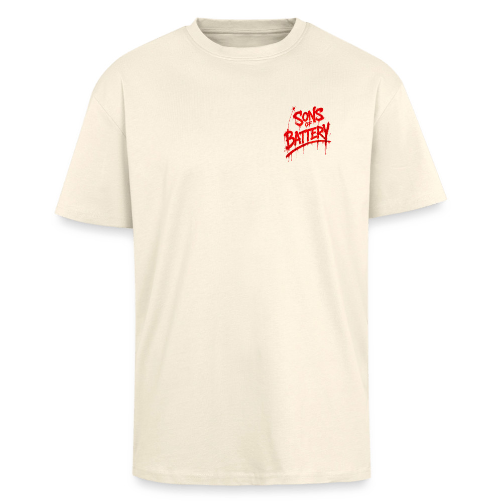 Spreadconnect Oversized Heavyweight Unisex T-Shirt Creme / XS ANCIENT SOB - BYB . Oversized Heavyweight Unisex T-Shirt E-Bike-Community
