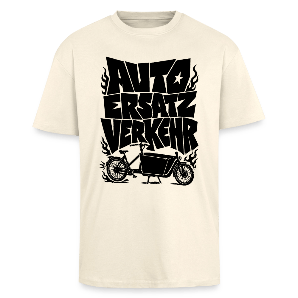 Spreadconnect Oversized Heavyweight Unisex T-Shirt Creme / XS AUTO ERSATZ VERKEHR - Oversized Heavyweight Unisex T-Shirt E-Bike-Community