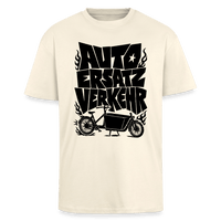 Spreadconnect Oversized Heavyweight Unisex T-Shirt Creme / XS AUTO ERSATZ VERKEHR - Oversized Heavyweight Unisex T-Shirt E-Bike-Community