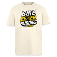 Spreadconnect Oversized Heavyweight Unisex T-Shirt Creme / XS BBB 26 Bike Beer Buddies - Oversized Heavyweight Unisex T-Shirt E-Bike-Community