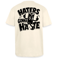 Spreadconnect Oversized Heavyweight Unisex T-Shirt Creme / XS HATERS GONNA HATE VINTAGE - Oversized Heavyweight Unisex T-Shirt E-Bike-Community
