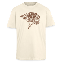 Spreadconnect Oversized Heavyweight Unisex T-Shirt Creme / XS Lieber Helmfrisur statt SchädelfrakturOversized Heavyweight Unisex T-Shirt E-Bike-Community