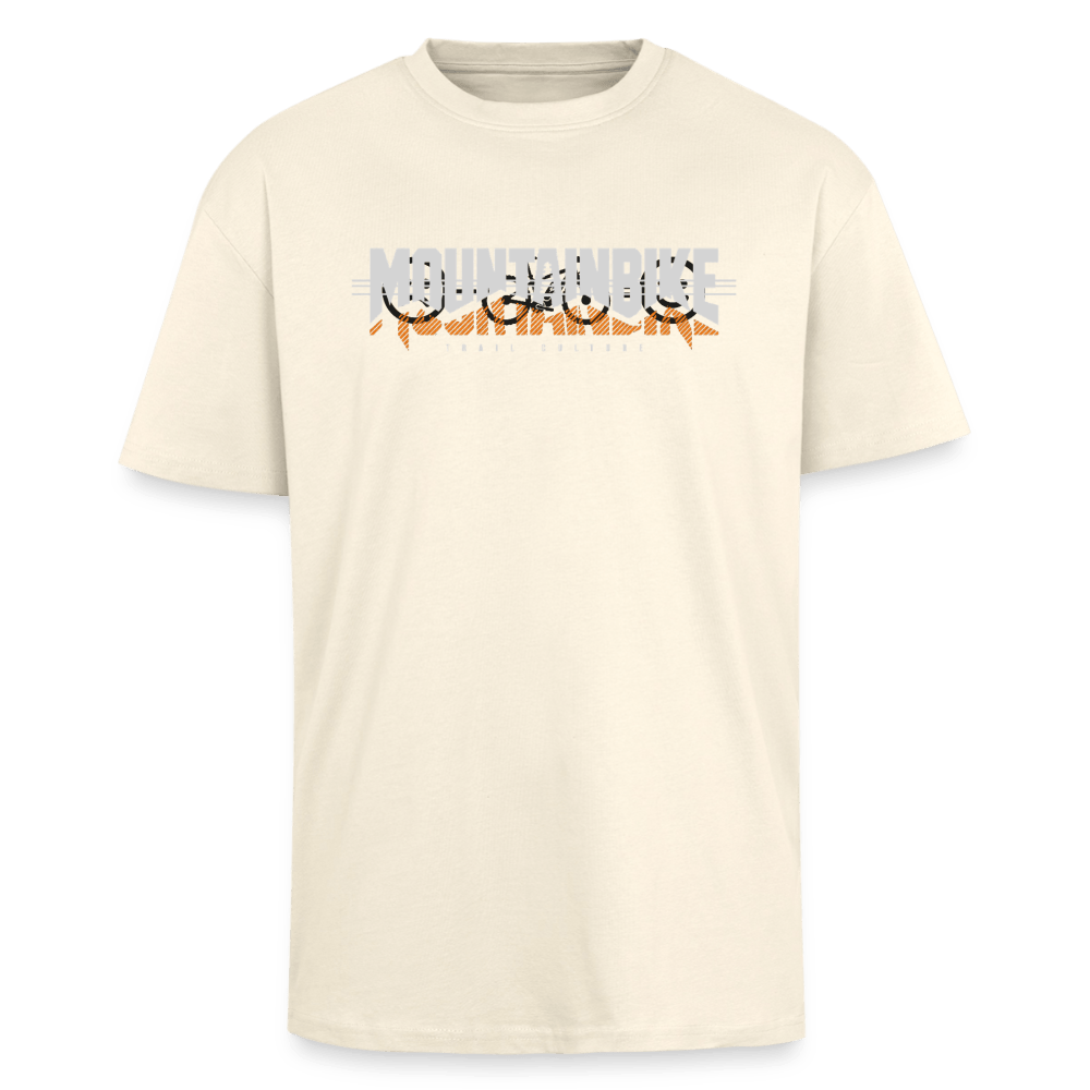 Spreadconnect Oversized Heavyweight Unisex T-Shirt Creme / XS MOUNTAINBIKE TRAIL CULTURE - Oversized Heavyweight Unisex T-Shirt E-Bike-Community