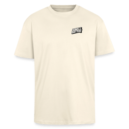 Spreadconnect Oversized Heavyweight Unisex T-Shirt Creme / XS Sons of Battery Logo 26 - Oversized Heavyweight Unisex T-Shirt E-Bike-Community