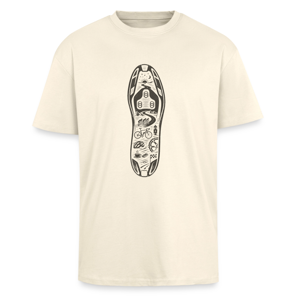 Spreadconnect Oversized Heavyweight Unisex T-Shirt Creme / XS SPEED ADVENTURES - Oversized Heavyweight Unisex T-Shirt E-Bike-Community