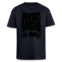 Spreadconnect Oversized Heavyweight Unisex T-Shirt French Navy / XS AUTO ERSATZ VERKEHR - Oversized Heavyweight Unisex T-Shirt E-Bike-Community