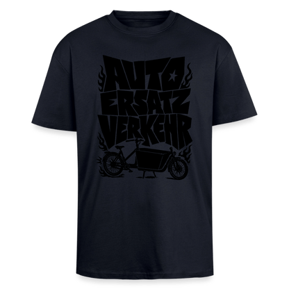 Spreadconnect Oversized Heavyweight Unisex T-Shirt French Navy / XS AUTO ERSATZ VERKEHR - Oversized Heavyweight Unisex T-Shirt E-Bike-Community