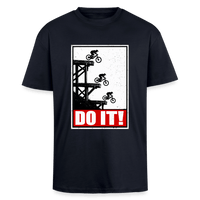 Spreadconnect Oversized Heavyweight Unisex T-Shirt French Navy / XS DO IT! Oversized Heavyweight Unisex T-Shirt E-Bike-Community
