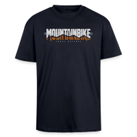 Spreadconnect Oversized Heavyweight Unisex T-Shirt French Navy / XS MOUNTAINBIKE TRAIL CULTURE - Oversized Heavyweight Unisex T-Shirt E-Bike-Community