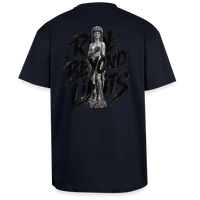 Spreadconnect Oversized Heavyweight Unisex T-Shirt French Navy / XS RIDE BEYOND LIMITS - ANCIENT SOB - Oversized Heavyweight Unisex T-Shirt E-Bike-Community