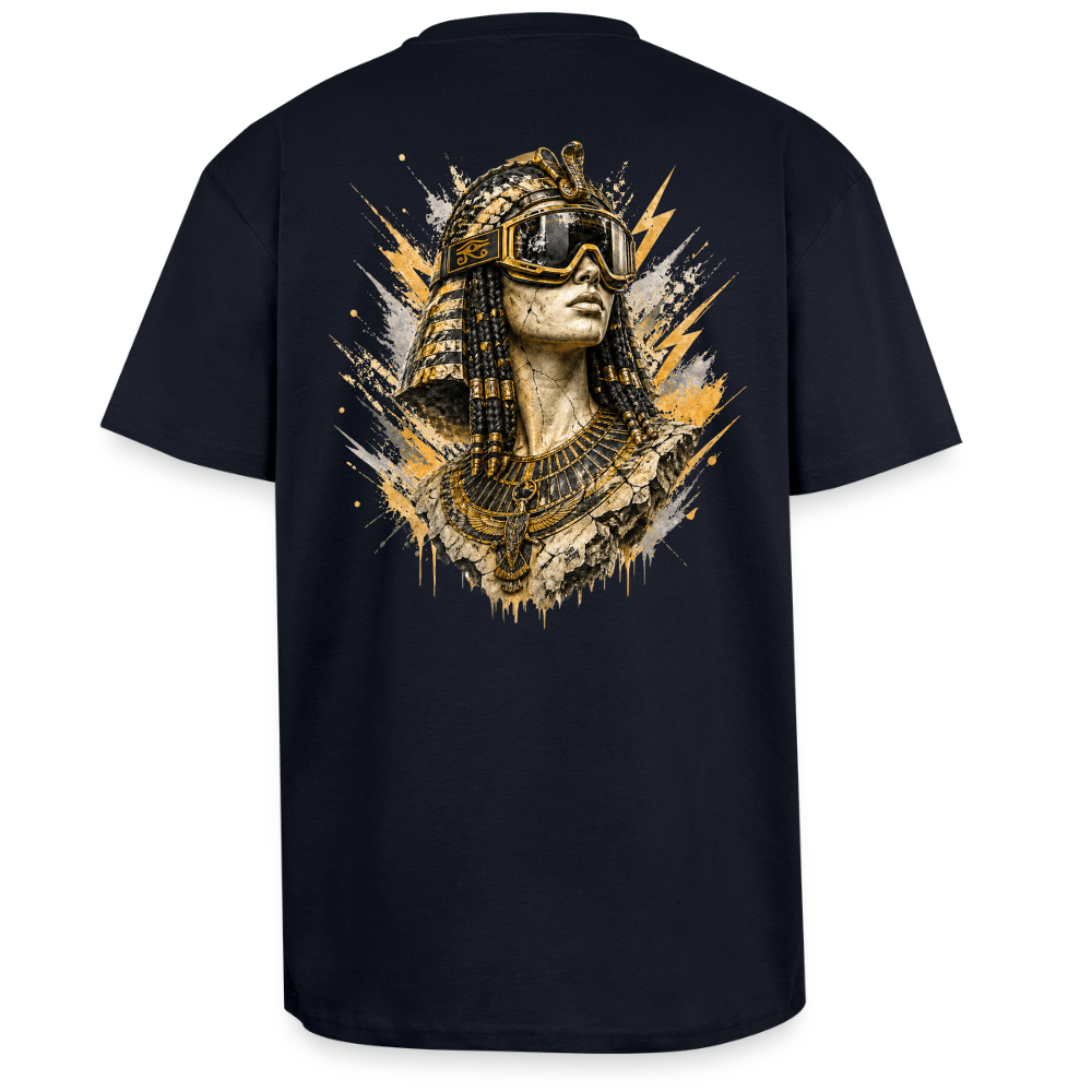 Spreadconnect Oversized Heavyweight Unisex T-Shirt French Navy / XS SONS EGYPT ANCIENT - Oversized Heavyweight Unisex T-Shirt E-Bike-Community