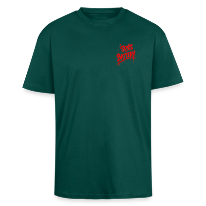 Spreadconnect Oversized Heavyweight Unisex T-Shirt hunter Green / XS ANCIENT SOB - BYB . Oversized Heavyweight Unisex T-Shirt E-Bike-Community