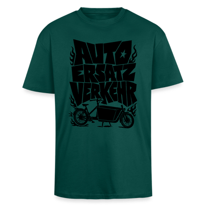 Spreadconnect Oversized Heavyweight Unisex T-Shirt hunter Green / XS AUTO ERSATZ VERKEHR - Oversized Heavyweight Unisex T-Shirt E-Bike-Community