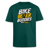Spreadconnect Oversized Heavyweight Unisex T-Shirt hunter Green / XS BBB 26 Bike Beer Buddies - Oversized Heavyweight Unisex T-Shirt E-Bike-Community