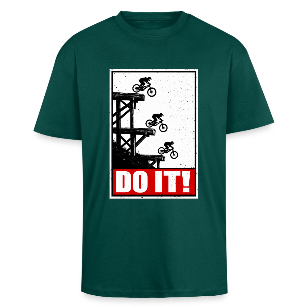 Spreadconnect Oversized Heavyweight Unisex T-Shirt hunter Green / XS DO IT! Oversized Heavyweight Unisex T-Shirt E-Bike-Community