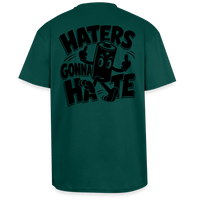 Spreadconnect Oversized Heavyweight Unisex T-Shirt hunter Green / XS HATERS GONNA HATE VINTAGE - Oversized Heavyweight Unisex T-Shirt E-Bike-Community