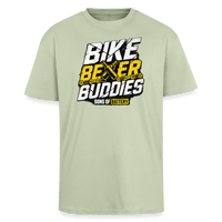 Spreadconnect Oversized Heavyweight Unisex T-Shirt Leichtes Salbeigrün / XS BBB 26 Bike Beer Buddies - Oversized Heavyweight Unisex T-Shirt E-Bike-Community