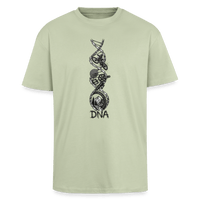 Spreadconnect Oversized Heavyweight Unisex T-Shirt Leichtes Salbeigrün / XS DNA - Oversized Heavyweight Unisex T-Shirt E-Bike-Community