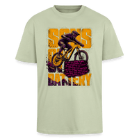 Spreadconnect Oversized Heavyweight Unisex T-Shirt Leichtes Salbeigrün / XS FREIHEITOversized Heavyweight Unisex T-Shirt E-Bike-Community