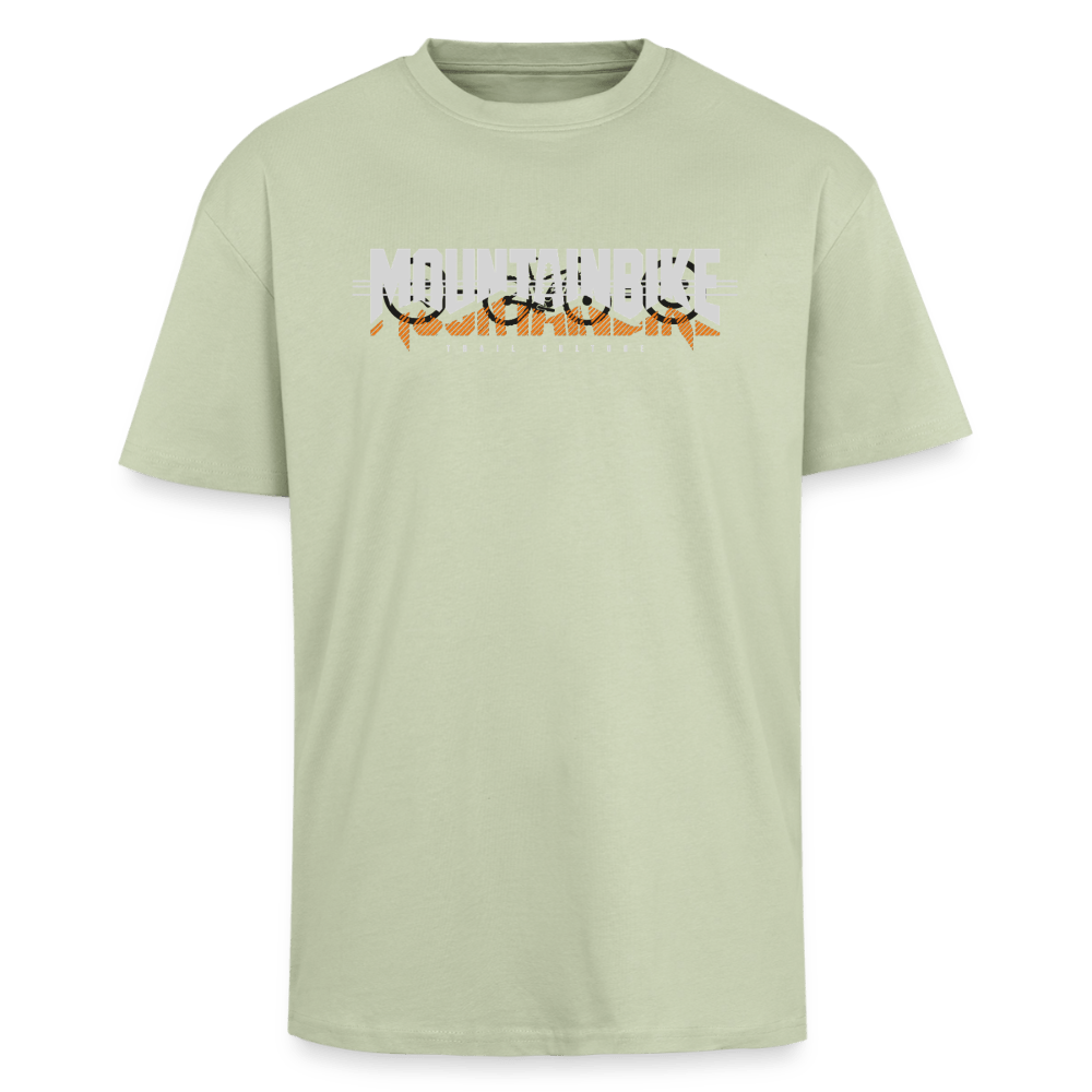 Spreadconnect Oversized Heavyweight Unisex T-Shirt Leichtes Salbeigrün / XS MOUNTAINBIKE TRAIL CULTURE - Oversized Heavyweight Unisex T-Shirt E-Bike-Community