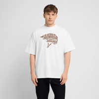 Spreadconnect Oversized Heavyweight Unisex T-Shirt Lieber Helmfrisur statt SchädelfrakturOversized Heavyweight Unisex T-Shirt E-Bike-Community