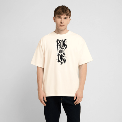 Spreadconnect Oversized Heavyweight Unisex T-Shirt RIDE OR DIE BYB - Oversized Heavyweight Unisex T-Shirt E-Bike-Community