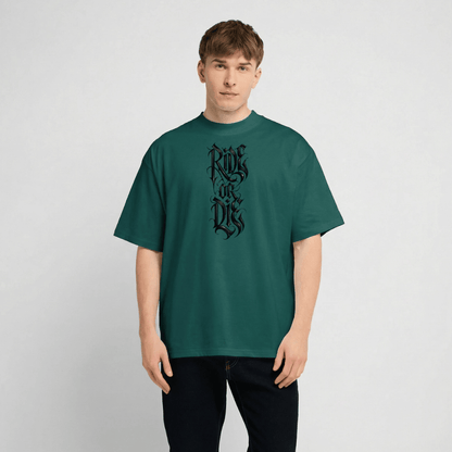 Spreadconnect Oversized Heavyweight Unisex T-Shirt RIDE OR DIE BYB - Oversized Heavyweight Unisex T-Shirt E-Bike-Community