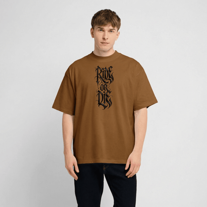 Spreadconnect Oversized Heavyweight Unisex T-Shirt RIDE OR DIE BYB - Oversized Heavyweight Unisex T-Shirt E-Bike-Community