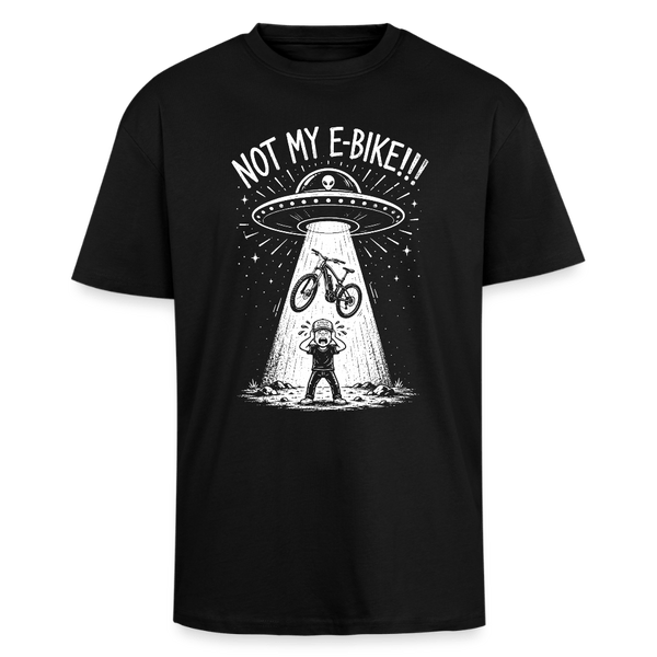 ALIENS STOLE MY E-BIKE - Oversized Heavyweight Unisex T-Shirt