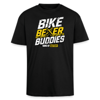Spreadconnect Oversized Heavyweight Unisex T-Shirt Schwarz / XS BBB 26 Bike Beer Buddies - Oversized Heavyweight Unisex T-Shirt E-Bike-Community