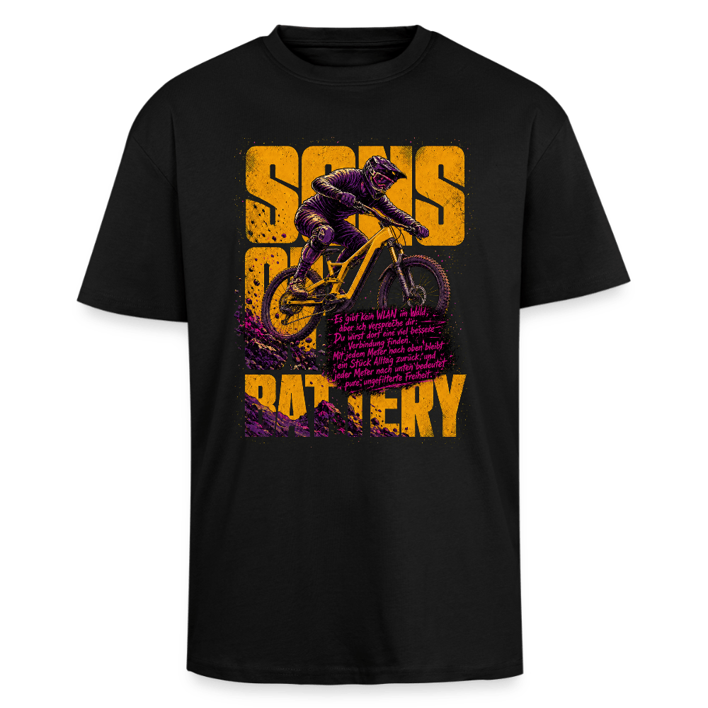 Spreadconnect Oversized Heavyweight Unisex T-Shirt Schwarz / XS FREIHEITOversized Heavyweight Unisex T-Shirt E-Bike-Community