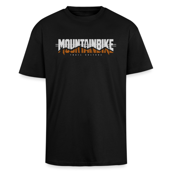 MOUNTAINBIKE TRAIL CULTURE - Oversized Heavyweight Unisex T-Shirt