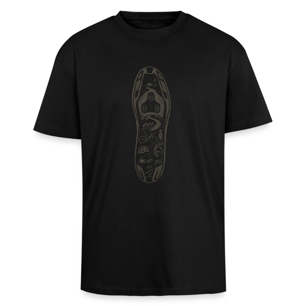 Spreadconnect Oversized Heavyweight Unisex T-Shirt Schwarz / XS SPEED ADVENTURES - Oversized Heavyweight Unisex T-Shirt E-Bike-Community
