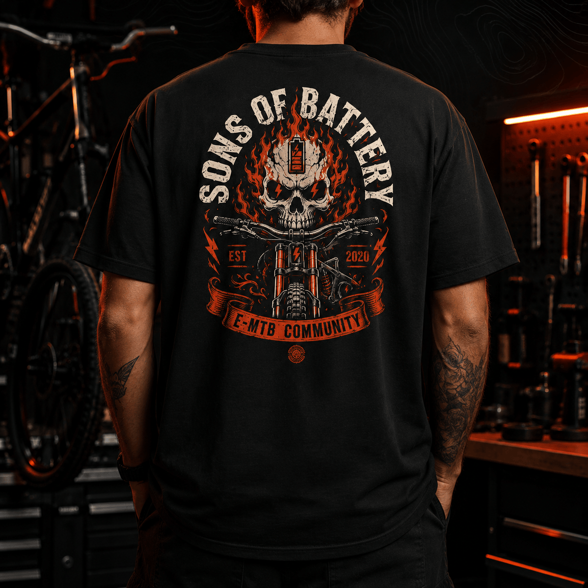 Spreadconnect Oversized Heavyweight Unisex T-Shirt SoB Com – Oversized Unisex T-Shirt E-Bike-Community
