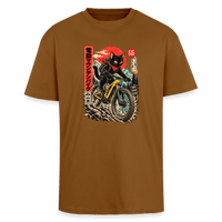 Spreadconnect Oversized Heavyweight Unisex T-Shirt Toffee / XS E-CAT - Oversized Heavyweight Unisex T-Shirt E-Bike-Community
