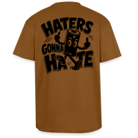 Spreadconnect Oversized Heavyweight Unisex T-Shirt Toffee / XS HATERS GONNA HATE VINTAGE - Oversized Heavyweight Unisex T-Shirt E-Bike-Community