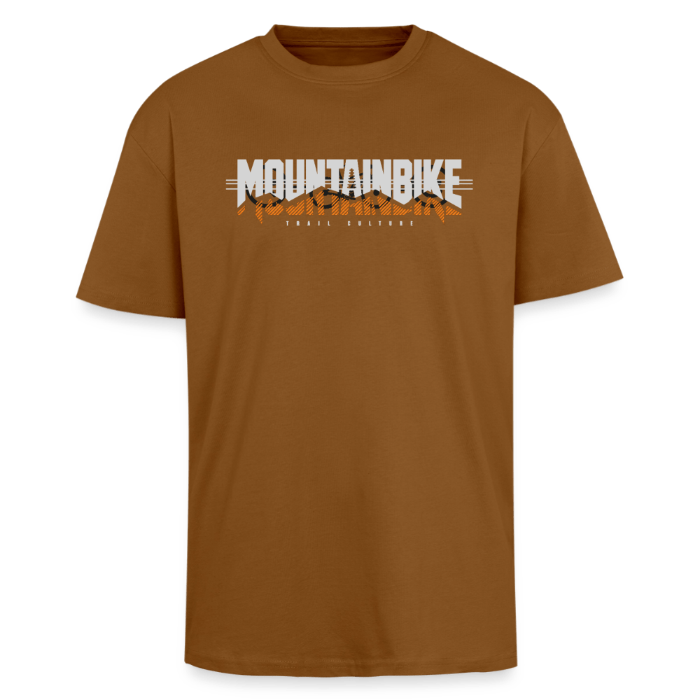 Spreadconnect Oversized Heavyweight Unisex T-Shirt Toffee / XS MOUNTAINBIKE TRAIL CULTURE - Oversized Heavyweight Unisex T-Shirt E-Bike-Community