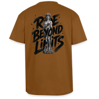 Spreadconnect Oversized Heavyweight Unisex T-Shirt Toffee / XS RIDE BEYOND LIMITS - ANCIENT SOB - Oversized Heavyweight Unisex T-Shirt E-Bike-Community