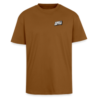 Spreadconnect Oversized Heavyweight Unisex T-Shirt Toffee / XS Sons of Battery Logo 26 - Oversized Heavyweight Unisex T-Shirt E-Bike-Community