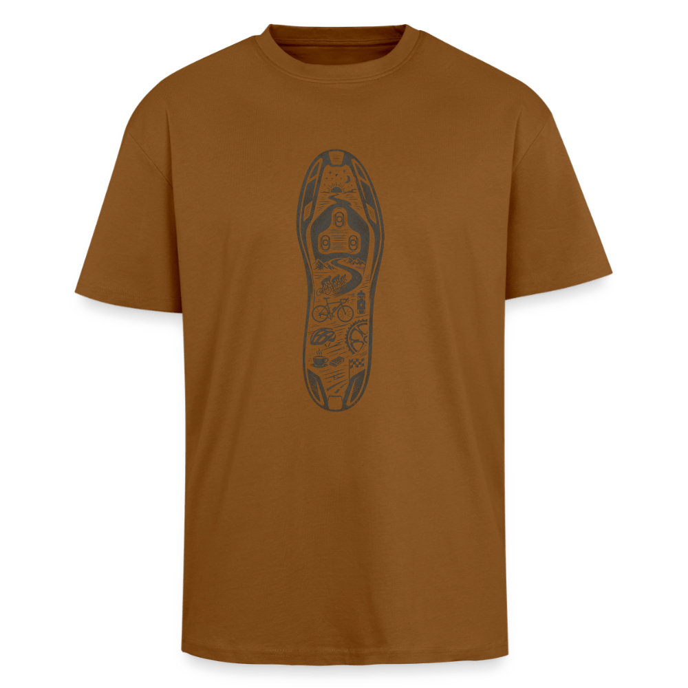Spreadconnect Oversized Heavyweight Unisex T-Shirt Toffee / XS SPEED ADVENTURES - Oversized Heavyweight Unisex T-Shirt E-Bike-Community